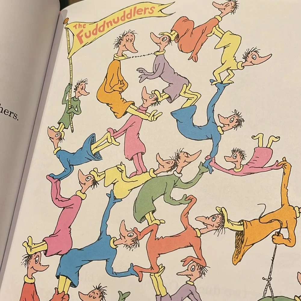 Oh say can you say? Hardcover kids tongue twisters picture book Dr Seuss 1979